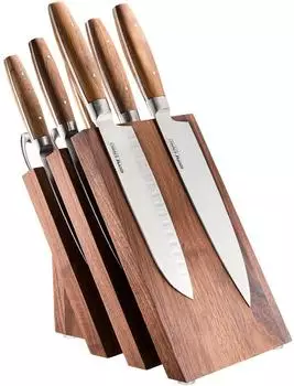 GEFU Magnet-Messerblock ENNO gefächert Braun