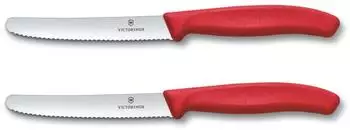 Victorinox Swiss Classic Tomaten & Tafelmesser Set Rot 2tlg