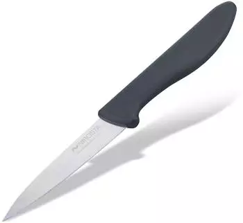 Nirosta Küchenmesser Original, 8,5cm Edelstahl-Klinge, dunkelgrau