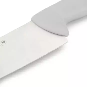 Arcos Colour-Prof Kochmesser Nitrum Edelstahl Wei&szlig;er Polypropylengriff 25cm (292224)