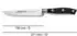 Arcos Riviera Küchenmesser NITRUM Klinge 150mm, POM Griff Schwarz (230600)