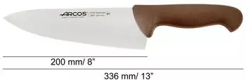 Arcos Kochmesser 2900 Prof 290728 20 cm