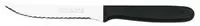 20 Couteau &Agrave; Steak Noir Lame Double Crantage 11cm