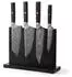 Wakoli Culinary Asia Messerset 5-teilig, 67-Lagen Damaststahl VG10, Akazienholz-Messerblock
