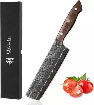 Wakoli Kawa Nakiri 18cm Damast 67 Lagen VG-10 Kupfereinlage
