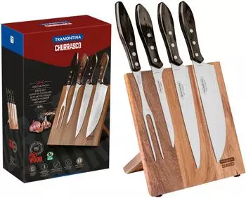 Tramontina Messerblock-Set Polywood 5-teilig (21198/981)