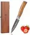 Wakoli Olive HS Officemesser Damaststahl (VG10) Olivenholzgriff 9cm (1DM-OFF-OLI)