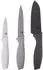 Master Chef Küchenmesser-Set 3-teilig, Edelstahl, grau (Knife Set of 3)