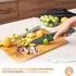 Master Chef Küchenmesser-Set 3-teilig, Edelstahl, grau (Knife Set of 3)