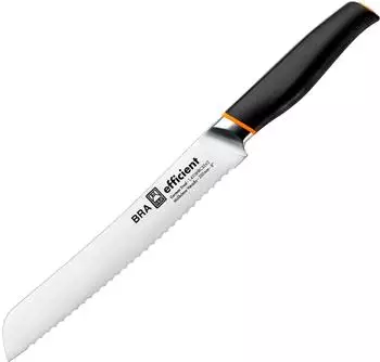 Bra Efficient Brotmesser, Edelstahl, Grau (A198007)