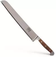 G&uuml;de W431/32, G&uuml;de Alpha Walnuss Brotmesser 32 cm - CVM-Messerstahl -...