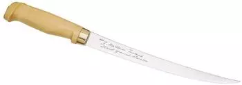 Marttiini Filetiermesser Birkenholzgriff 23cm mit Lederscheide (901723)