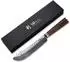 Wakoli Damast BBQ Blockmesser, Nussbaumholzgriff, 20cm Klinge, 67 Lagen, VG10 (4250567705429)