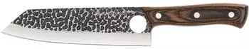 Zassenhaus Hunter Kochmesser 19cm, Pakkaholz, mit Lederscheide (070965)