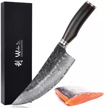 Wakoli EBO Kochmesser Damastklinge 67 Lagen, 20cm (EBO)