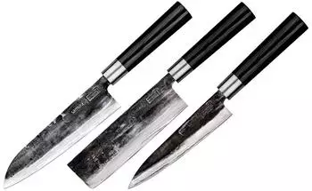 Samura Super 5 Professional Japanisches Küchenset, 3 Messer
