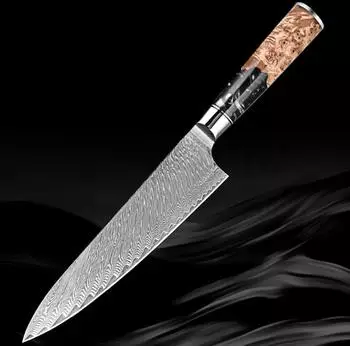 Muxel Kochmesser extra scharf mit farbigem Griff (4260484489197)