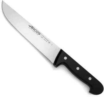 Arcos Universal Metzgermesser Nitrum Edelstahlklinge 200mm, schwarz (283104)