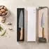 Wakoli Olive Chefmesser Damaststahl (VG10) 20cm Olivenholzgriff (1DM-CHE-OLV)