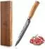 Zayiko Minami Tranchiermesser Damaststahl 20cm Olivenholzgriff