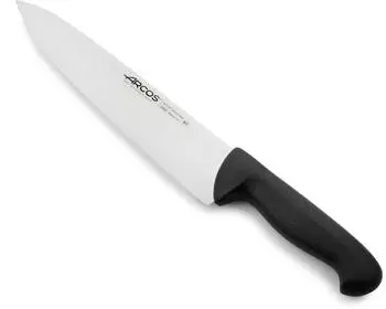 Arcos Serie 2900 Kochmesser 25cm, gezahnte Klinge, schwarz (292215)