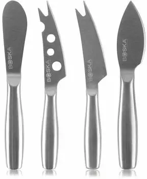 Boska Copenhagen Mini Käsemesser-Set, Edelstahl, 4-tlg. (357610)