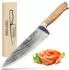 Moritz & Moritz Damastmesser 20cm, 67 Lagen Damaststahl, Akazienholzgriff (5788)