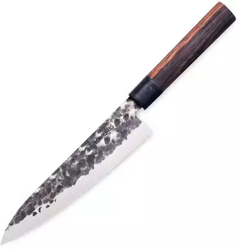 3 Claveles Osaka Japanisches Kochmesser, Holzgriff, 20cm (1014)