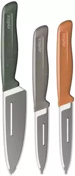 Zyliss Utility Koch- & Rüstmesserset 3-teilig, Edelstahl (E920305)