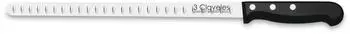 3 Claveles Pom Schinkenmesser mit Kullenschliff 29cm, Edelstahl (965)