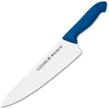 3 Claveles Proflex Kochmesser Edelstahl blau 25cm (08273)