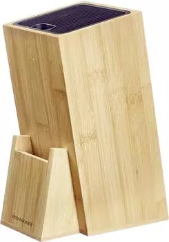 Westmark Messerblock mit herausnehmbarem Einsatz, Bambus (14472260)