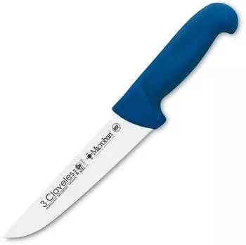 3 Claveles Proflex Metzgermesser Edelstahl, blau, 20cm (08053)