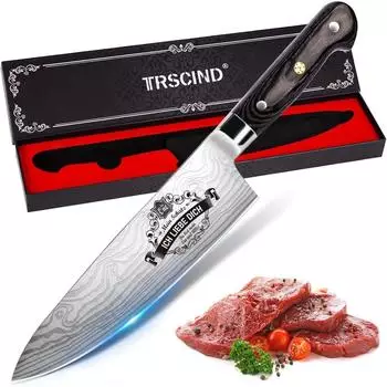 LuxusKollektion TRSCIND Kochmesser Gem&uuml;se & Fleisch