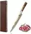 Zayiko MysticMagma Sashimi-Messer 25cm, 67-Lagen-Damaststahl, VG10, Ahornwurzelholz-Griff