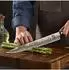 Zayiko MysticMagma Sashimi-Messer 25cm, 67-Lagen-Damaststahl, VG10, Ahornwurzelholz-Griff