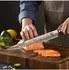 Zayiko MysticMagma Sashimi-Messer 25cm, 67-Lagen-Damaststahl, VG10, Ahornwurzelholz-Griff