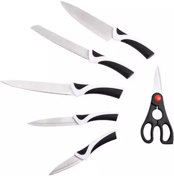 Bergner Kyoto Messerset 6-teilig, Edelstahl (BG-39319-MM)