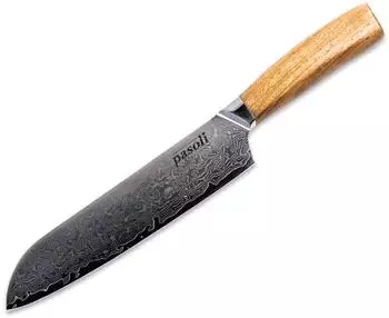 Pasoli Santokumesser 13cm Damast VG-10 67-lagig