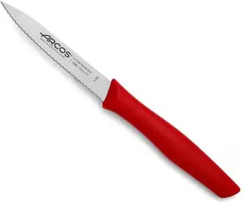 Arcos Nova Paring Knife 100 mm serrated red (188612)