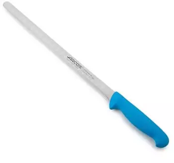 Arcos Lachsmesser Colour-Prof, Nitrum-Edelstahl, blauer Polypropylengriff, 30cm (293323)