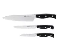 R&Ouml;SLE Messer-Set "Pura" X50 CrMoV15 Klingenstahl
