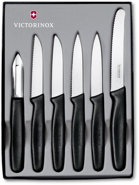 Victorinox Gemüsemesser-Set 6-tlg. schwarz