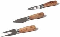 BERARD FRANCE 1892 Messer-Set f&uuml;r K&auml;se, hochwertige Edelstahlklingen mit