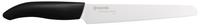Kyocera Brotmesser Gen FK-181 WH-BK, 18 cm Keramikklinge mit Wellenschliff und