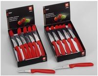 Zwilling 1002667, Zwilling TWIN Grip Sch&auml;lmesser 5 cm Rot - Edelstahl