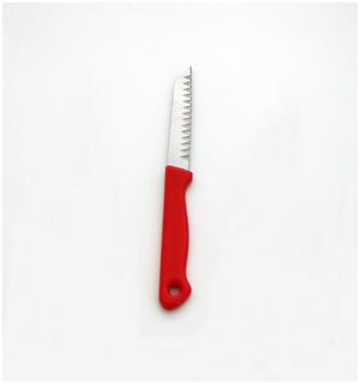 Gräwe Buntschneidemesser mit rotem Kunststoffgriff 8,5 cm