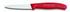 Wellenschliff mittelspitze Klinge 8 cm rot (6.7631)