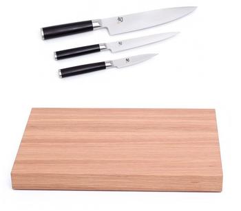 KAI Shun Messerset 4 tlg. mit Schneidbrett (DM-SET1)