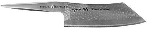 Chroma Type 301 Hammered Hakata Santoku 19 cm